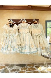 Mademoiselle Pearl Golden Cup And Silver Stand Blouse JSK and OPs(Reservation/Full Payment Without Shipping)